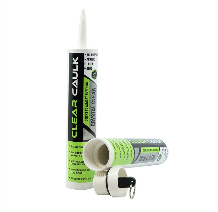Clear Caulk Stash Can - SmokeZone 420