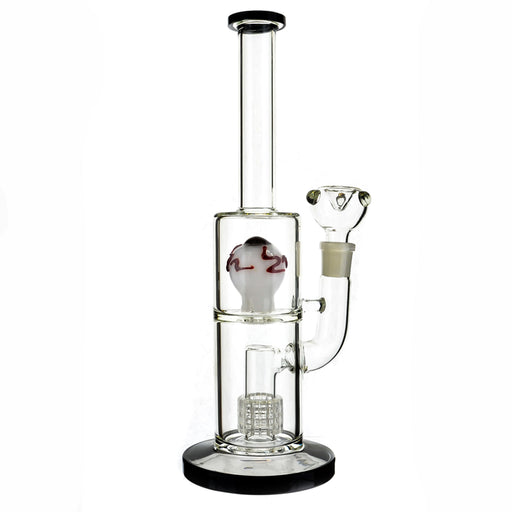 12" Eyeball & Matrix Perc Water Pipe - SmokeZone 420