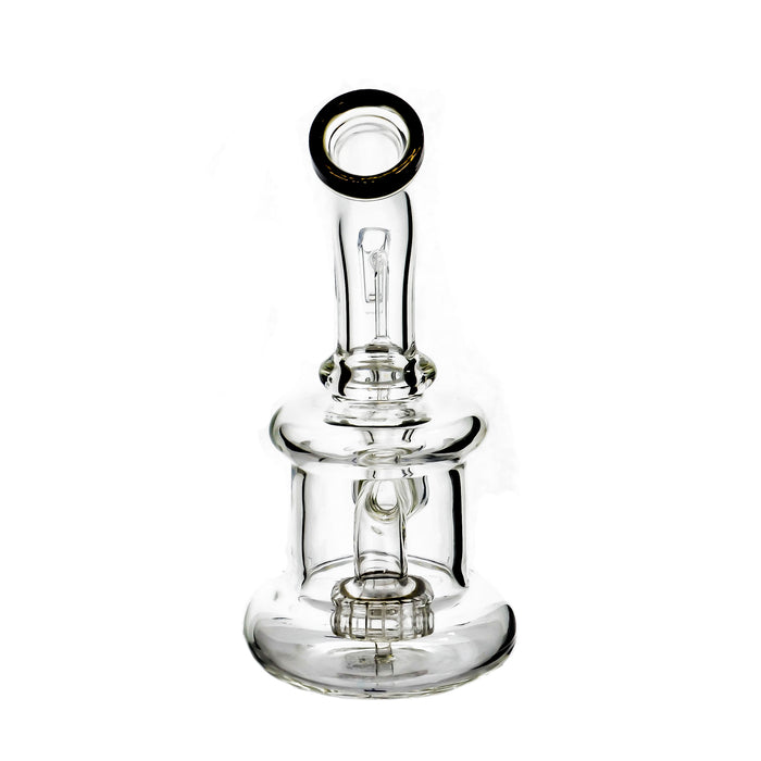 6" Mini Shower Head Dab Rig - SmokeZone 420