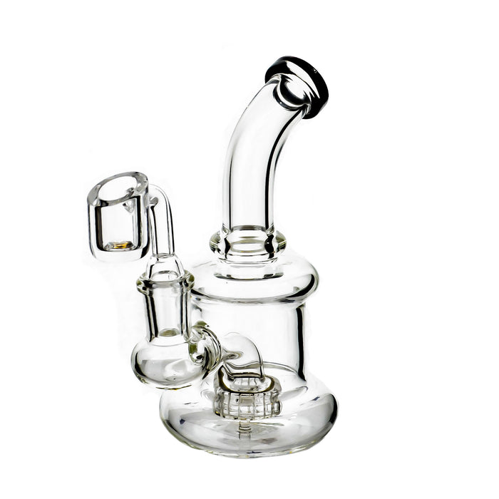 6" Mini Shower Head Dab Rig - SmokeZone 420