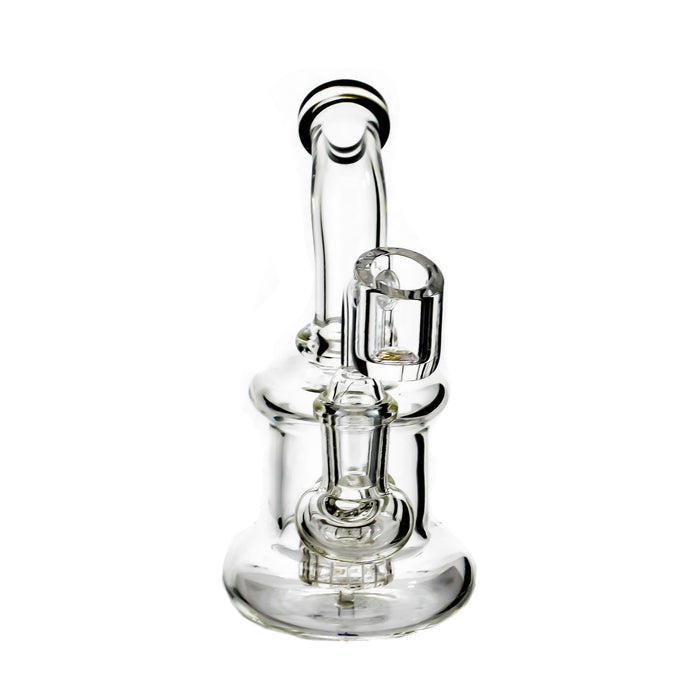 6" Mini Shower Head Dab Rig - SmokeZone 420