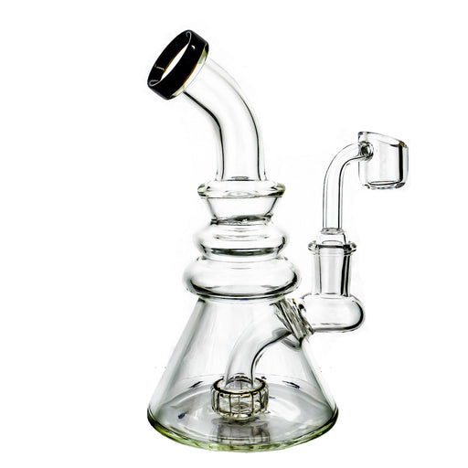 6" Triple Ring Beaker Base Dab Rig - SmokeZone 420