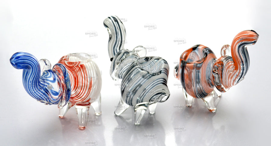 Mini Elephant Hand Pipe - SmokeZone 420