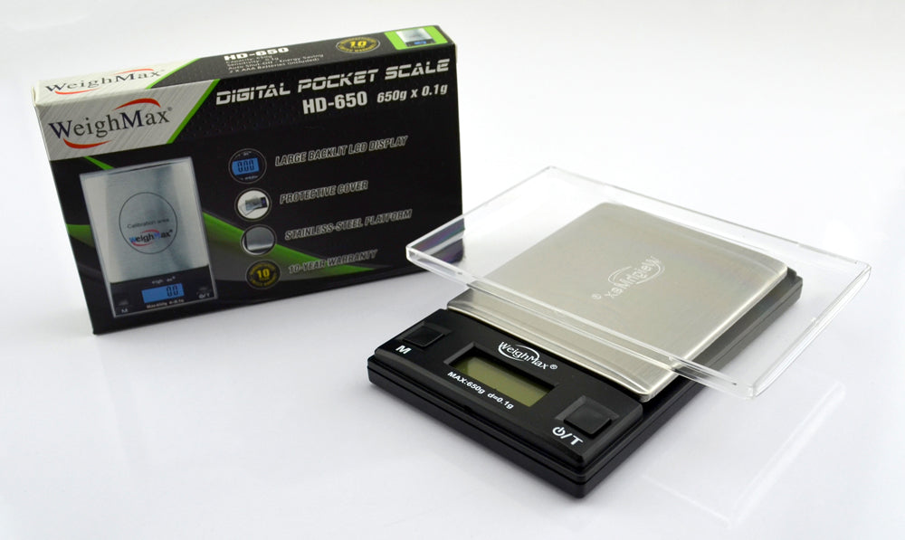 WeighMax Scale HD-800 x 0.1g - SmokeZone 420