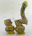 Large Twisted Art Double Bubbler - SmokeZone 420