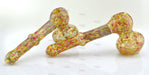 7" Rasta Frit Color Hammer Bubbler - SmokeZone 420