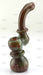6" Moldy Rock Color Sherlock Bubbler - SmokeZone 420