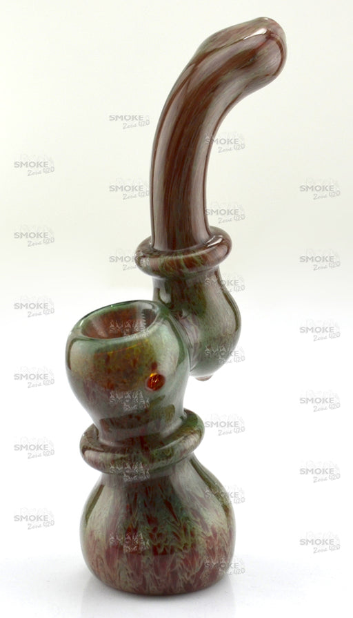 6" Moldy Rock Color Sherlock Bubbler - SmokeZone 420