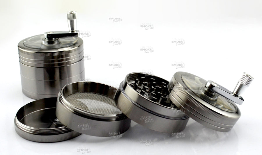 Chromium Crusher® 2.5 Handle Grinder (71084-CC) - SmokeZone 420