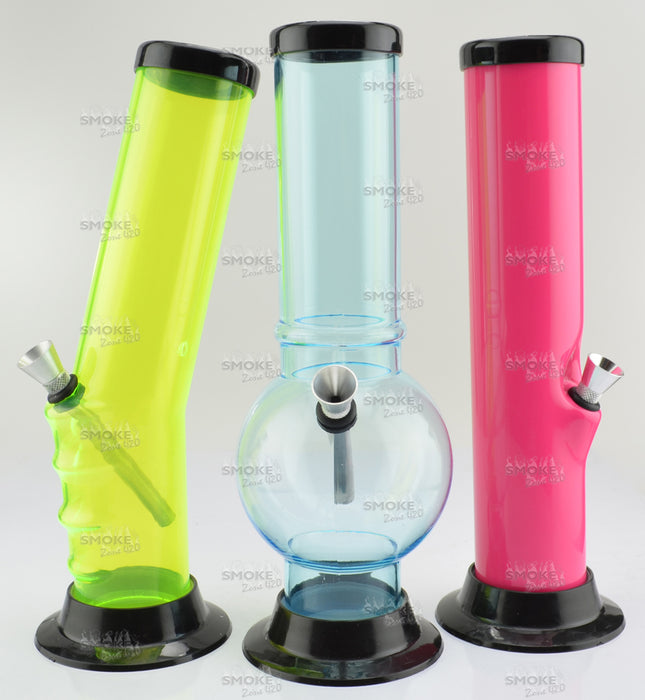 Acrylic Water Pipe - 2"x10" - SmokeZone 420