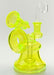 6" Horn Style UV Reactive Dab Rig - SmokeZone 420