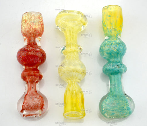3.5" Center Bubble Frit Chillum - SmokeZone 420