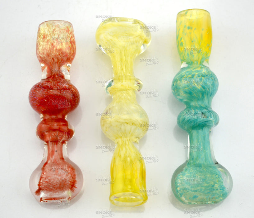 3.5" Center Bubble Frit Chillum - SmokeZone 420