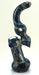 9" Doughnut Blue Frit Sherlock Bubbler - SmokeZone 420
