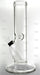 12" Clear Straight Wine Base Slide Water Pipe - SmokeZone 420