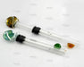 4" Color Head Push Glass Blunt (5 Pack) - SmokeZone 420
