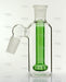 18/18mm Green Shower Perc Ash Catcher - SmokeZone 420