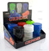 4 Part Plastic Smell Proof Grinder (6pcs) - SmokeZone 420