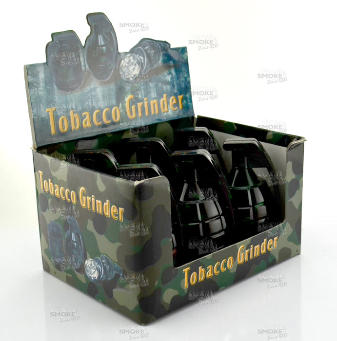 1.75" Grenade 3 Part Grinder - SmokeZone 420