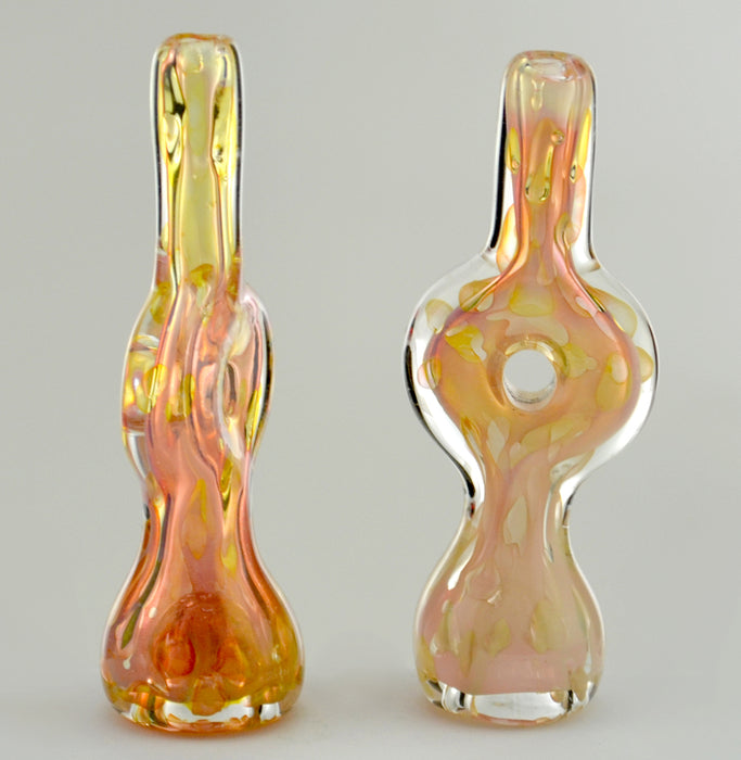 3" Rose Gold Donut Hole Chillum - SmokeZone 420