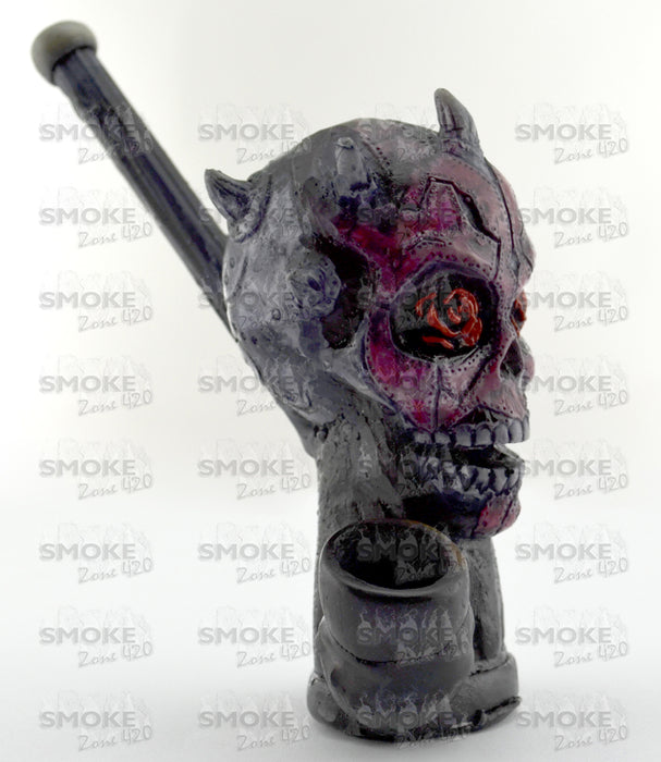 Dark Rose Wood Pipe - SmokeZone 420