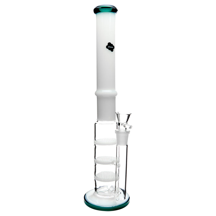 15" Dream Triple Honeycomb Perc Water Pipe - SmokeZone 420