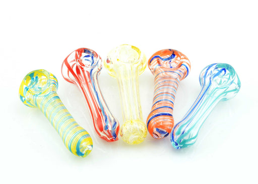 3" Assorted Hand Pipe Pack (25 Pack) - SmokeZone 420