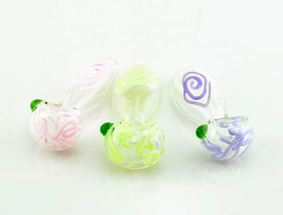 3" Slime Color Art Hand Pipe - SmokeZone 420
