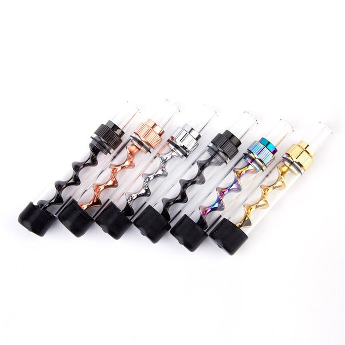 3.5" V12 Mini Twisty Glass Blunt - SmokeZone 420