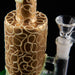9" Curved Mouth Honeycomb Glow In The Dark Dab Rig - SmokeZone 420