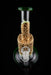 9" Curved Mouth Honeycomb Glow In The Dark Dab Rig - SmokeZone 420