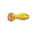3.5" Dark Fumed Swirl & Dot Art Hand Pipe - SmokeZone 420