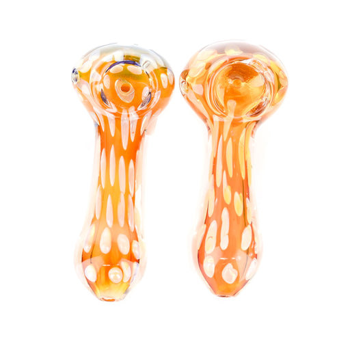 4" Full Polka Dot Body Fumed Hand Pipe - SmokeZone 420