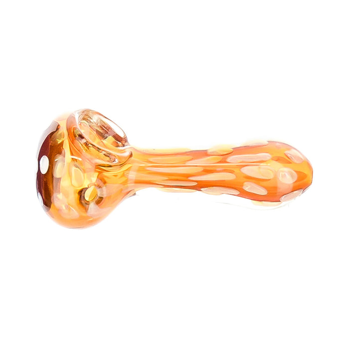 4" Full Polka Dot Body Fumed Hand Pipe - SmokeZone 420