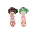 5" Frit Head Inside Ring Fumed Hand Pipe - SmokeZone 420