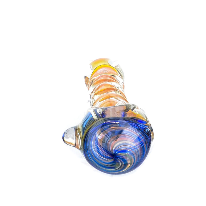 4.5" Swirl Head Outside Coil Hand Pipe - SmokeZone 420