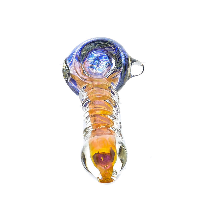 4.5" Swirl Head Outside Coil Hand Pipe - SmokeZone 420