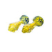 4.5" Swirl Head Inside Polka Dot Fumed Hand Pipe - SmokeZone 420