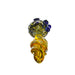 5" Assorted Fancy Design Fumed Hand Pipes - SmokeZone 420