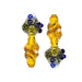5" Assorted Fancy Design Fumed Hand Pipes - SmokeZone 420