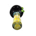 5" Black Head Inside Polka Dot Fumed Spoon Pipe - SmokeZone 420