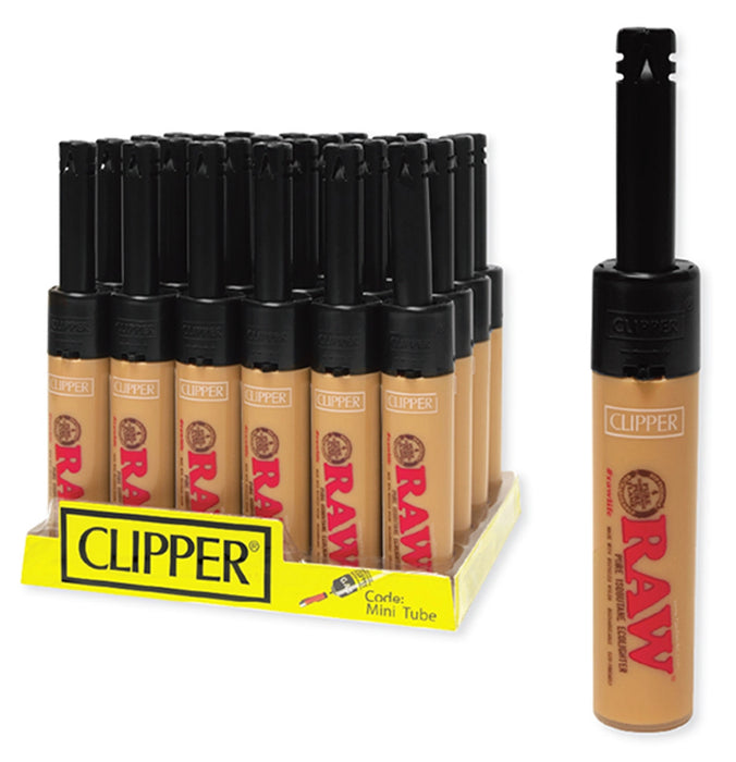 RAW Mini Tube Clipper Lighter - SmokeZone 420