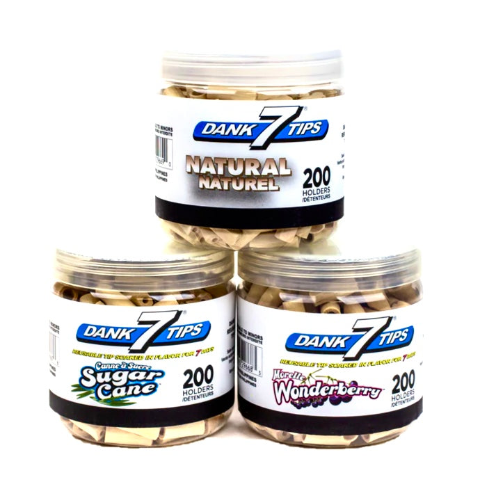 Dank 7 Flavored Wooden Tips - SmokeZone 420