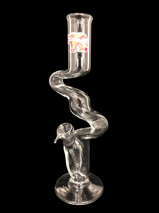 10" Curved Zong Slide Water Pipe - SmokeZone 420