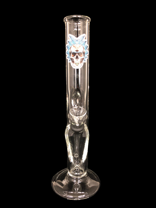 10" Straight Wine Base Slide Water Pipe - SmokeZone 420