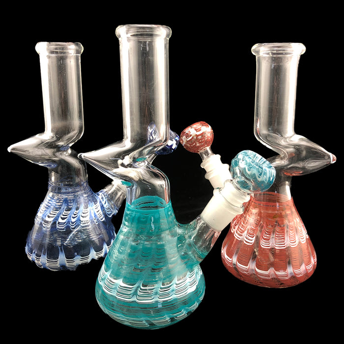 8" Wrap & Rake Color Zong Water Pipe - SmokeZone 420
