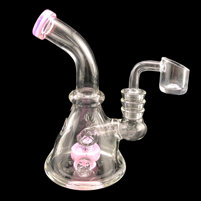 6" Slime Color Mini Cheese Dab Rig - SmokeZone 420