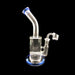 9" Curved Mouth Inline Perc Dab Rig - SmokeZone 420