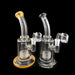 9" Curved Mouth Matrix Perc Dab Rig - SmokeZone 420