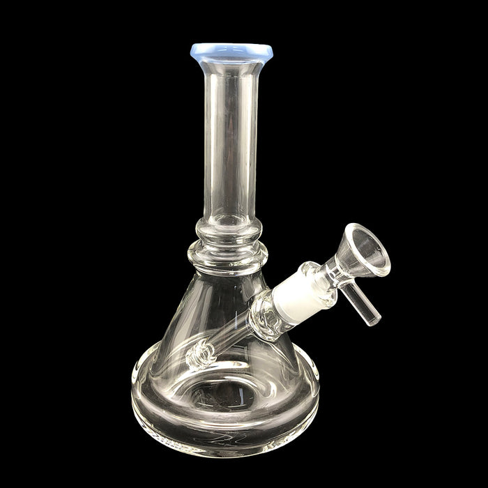 7" Straight Tube Double Rig Beaker Base Water Pipe - SmokeZone 420